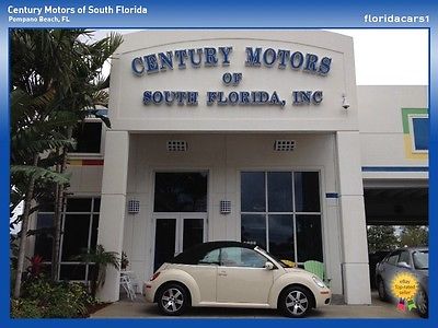 Volkswagen : Beetle-New 1 OWNER PWR CONV TOP CARFAX CLEAN HTD SEATS MANUAL CPO VOLKSWAGEN VW BUG NEW BEETLE MANUAL STANDARD ONE OWNER CONVERTIBLE CPO