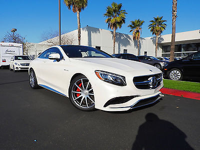 Mercedes-Benz : S-Class S63 AMG COUPE 2015 mercedes benz s 63 amg coupe diamond white