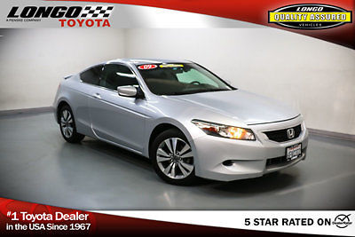 Honda : Accord 2dr I4 Automatic LX-S 2 dr i 4 automatic lx s coupe automatic gasoline 2.4 l 4 cyl alabaster silver metal