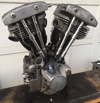 Harley-Davidson : Other 1977 harley davidson shovelhead motor harley shovlehead fxe engine oem motor