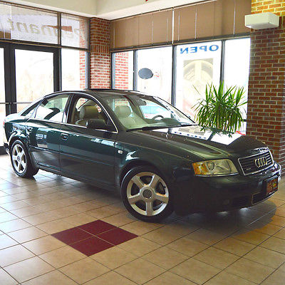 Audi : A6 2.7t Quattro Sport 6 Speed ULTRA RARE 6 SPEED MANUAL Sport Package Rare Colors BOSE Xenons Twin Turbo 60Pix
