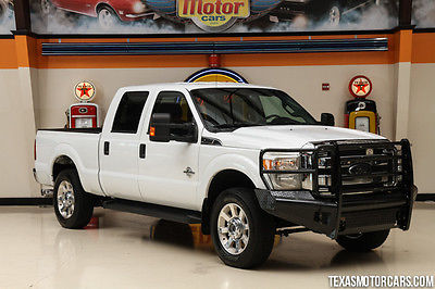 Ford : F-250 XLT 2012 white xlt amazing financing avail rates start 1.79