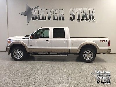 Ford : F-250 King Ranch 4WD Powerstroke Turbo Diesel 2014 f 250 king ranch fx 4 4 wd supercrew shortbed gps roof loaded powerstroke tx
