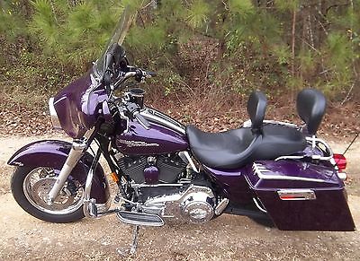 Harley-Davidson : Other 2007 harley davison street glide custom paint chrome plus many extras