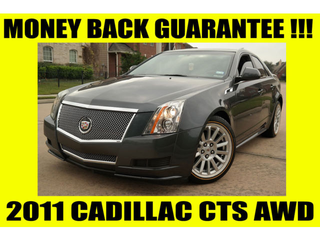 Cadillac : CTS AWD ~ MONEY BACK GUARANTEE !!! 2011 cadillac cts awd clean title rust free money back guarantee