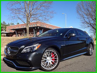 Mercedes-Benz : CLS-Class 2015 MERCEDES CLS63 AMG ONE OWNER CLEAN CARFAX DESIGNO WOOD TRIM AMG FORGED WHEELS PREMIUM PACKAGE PARK ASSIST DRIVER ASSIST
