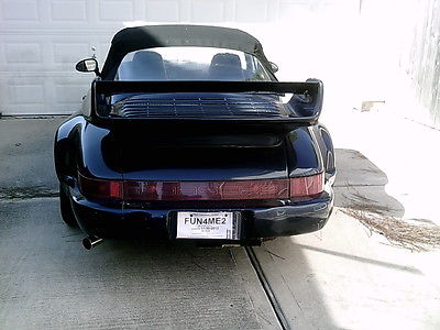 Porsche : 911 Porsche 911, 1989 convert, Blue, Widebody, new G50/50 transmission, no leaks