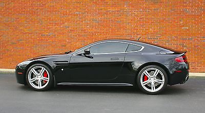 Aston Martin : Vantage V8 Black, 6-Speed Manual, 27k miles, carbon fiber diffuser, over $10k in upgrades!