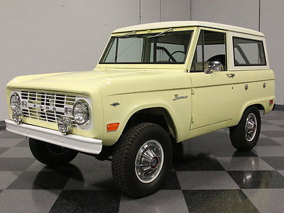 Ford : Bronco BEAUTIFUL UNCUT EB, NICELY RESTORED, 289 V8, 3-SPEED, PWR STEER, PWR FRNT DISCS!