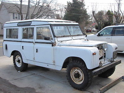 Land Rover : Other LWB 109 STATION WAGON LAND ROVER SERIES 2 109 LWB STATION WAGON 1960 LEFT HAND DRIVE NJ CLEAN TITLE