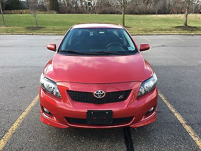 Toyota : Corolla S 2009 toyota corolla s 5 speed m red very good condition 8000 ann arbor