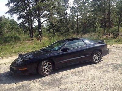 Pontiac : Trans Am Firebird 1995 pontiac trans am firebird vintage hot rod muscle car v 8 black t tops