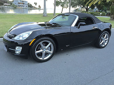 Saturn : Sky BEST OFFER~CARFAX CERTIFIED~LEATHER~CHROMES~60K~LN 2007 saturn sky 60 000 miles 2 owner florida car leather chromes 5 spd new tires