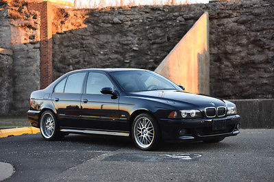 BMW : M5 2003 bmw e 39 m 5 6 speed manual excellent condition carbon black all options