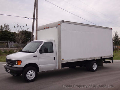 Ford : E-Series Van 2005 ford e 450 cutaway 17 ft box truck 6.0 l v 8 turbo diesel clean carfax fl van