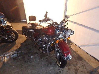 Harley-Davidson : Touring CLEAN TITLE / Damage - Only 6,500 miles 2001 Road King Classic inj.