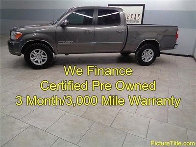 Toyota : Tundra Double Cab V8 2wd Texas 06 tundra sr 5 2 wd crew v 8 carfax certified warranty we finance texas