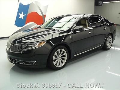 Lincoln : MKS SEDAN CLIMATE SEATS NAV REAR CAM 2014 lincoln mks sedan climate seats nav rear cam 53 k 608957 texas direct auto