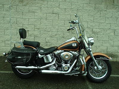 Harley-Davidson : Softail 2008 harley davidson heritage softail in copper and black um 30789 m r