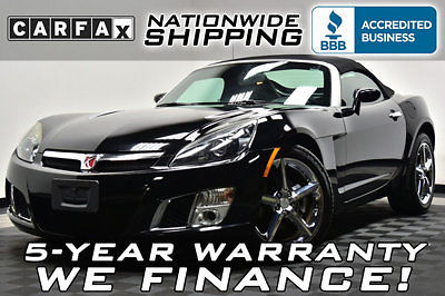 Saturn : Sky Redline 50 k miles turbo loaded leather convertible 18 chrome red line solstice