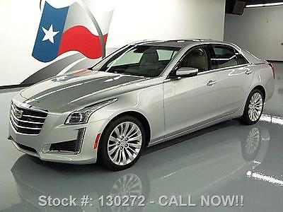 Cadillac : CTS 2.0T LUX PANO SUNROOF NAV REAR CAM 2015 cadillac cts 2.0 t lux pano sunroof nav rear cam 1 k 130272 texas direct