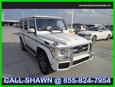 Mercedes-Benz : G-Class CPO UNLIMITED MILE WARRANTY, WE EXPORT, WE SHIP!! 2015 mercedes benz g 63 amg rare designo cpo unlimited mile warranty we export