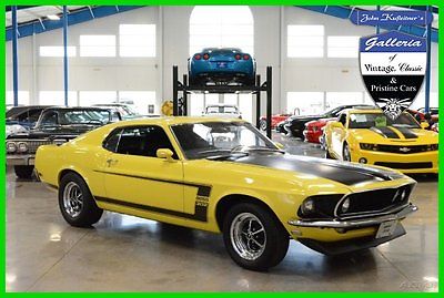 Ford : Mustang Boss 302 1969 ford mustang boss 302 5 speed manual sportroof numbers matching with marti