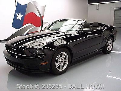 Ford : Mustang V6 PREMIUM CONVERTIBLE AUTOMATIC 2014 ford mustang v 6 premium convertible automatic 33 k 289295 texas direct auto