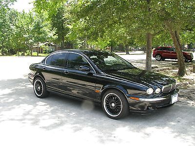 Jaguar : X-Type 2.5 2003 jaguar x type 2.5 awd luxury car low miles cheap custom wheels