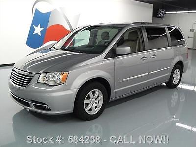 Chrysler : Town & Country TOURING REAR CAM DVD 2013 chrysler town country touring rear cam dvd 62 k 584238 texas direct auto