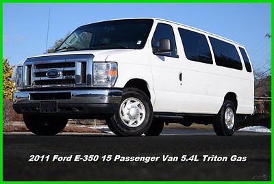 Ford : E-Series Van XLT 15 Passenger Van 11 ford e 350 super duty xlt 15 passenger van 5.4 l v 8 triton gas e 350 used cloth