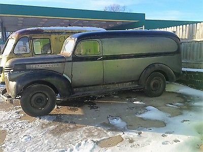 Chevrolet : Other 1946 chevy panel delivery truck van rat rod patina