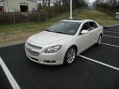 Chevrolet : Malibu LTZ Sedan 4-Door 2012 chevrolet chevy malibu ltz fully loaded 1 owner car very clean