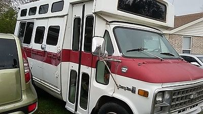 Chevrolet : Other rv 1980 chevy camper van rv very rare runs clear title