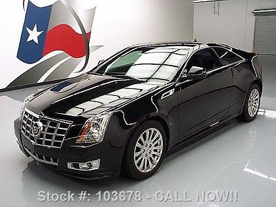 Cadillac : CTS 3.6 PREMIUM COUPE NAV REAR CAM 2013 cadillac cts 3.6 premium coupe nav rear cam 47 k mi 103678 texas direct