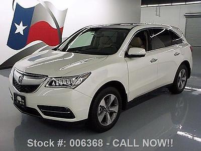 Acura : MDX 7-PASS HTD LEATHER SUNROOF REAR CAM 2016 acura mdx 7 pass htd leather sunroof rear cam 3 k 006368 texas direct auto