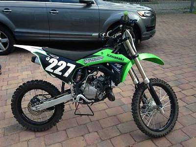 Kawasaki : KX Aftermarket Parts, almost new, we have the title, great condition, 2014