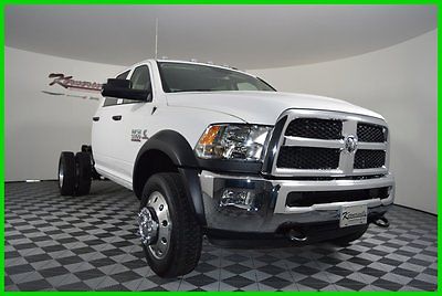 Ram : Other ST Tradesman Crew Cab and Chassis DRW Diesel Truck AISIN Transmission Dual Rear Wheels Cloth Seats 2016 RAM 5500 HD ST Tradesman