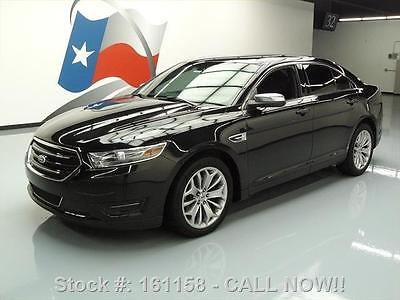 Ford : Taurus LIMITED LEATHER NAV REAR CAM 2013 ford taurus limited leather nav rear cam 31 k miles 161158 texas direct