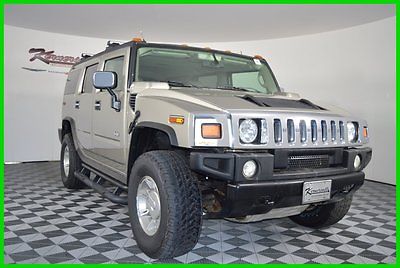 Hummer : H2 Base 4X4 6.0L V8 Engine USED SUV - Leather USED 108K Miles 2003 HUMMER H2 SUV Sunroof Leather and Heated Seats Tow Package