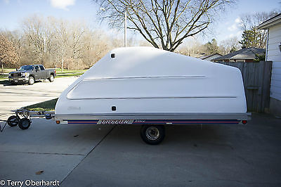 TRITON Elite  Enclosed  Snowmobile Trailer NICE !