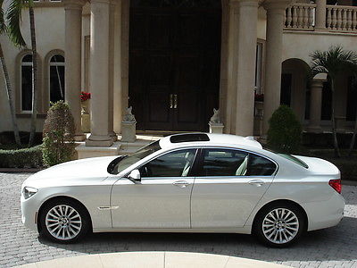 BMW : 7-Series 750i FLORIDA,750I,ONE OWNER, SPORT,WHITE/TAN,EXTRA CLEAN,L@@K