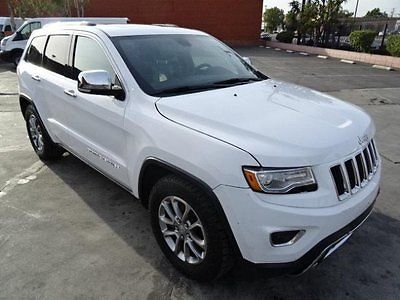 Jeep : Grand Cherokee Limited 2014 jeep grand cherokee limited salvage wrecked repairable diesel wont last
