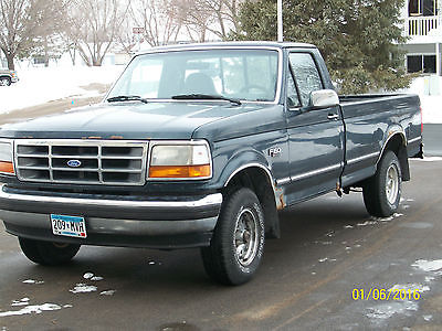 Ford : F-150 XLT Standard Cab Pickup 2-Door 1995 ford f 150 xlt standard cab pickup 2 door 5.8 l