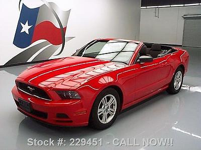 Ford : Mustang V6 CONVERTIBLE AUTOMATIC XENONS 2014 ford mustang v 6 convertible automatic xenons 53 k 229451 texas direct auto