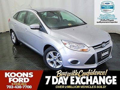 Ford : Focus SE Ford Certified, 7 Year/100L miles Warranty