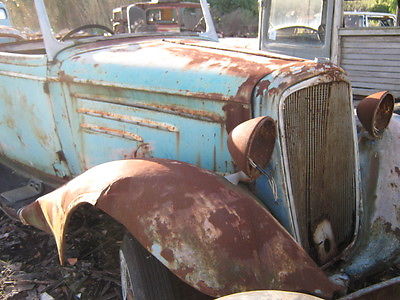 Chevrolet : Other None 34 chevrolet cabriolet convertible 1934 very rare body rat rod nice style