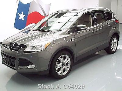 Ford : Escape TITANIUM ECOBOOST AWD LEATHER 2014 ford escape titanium ecoboost awd leather 25 k mi c 54029 texas direct auto