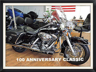 Harley-Davidson : Touring 2003 harley davidson road king classic 100 th anniversary