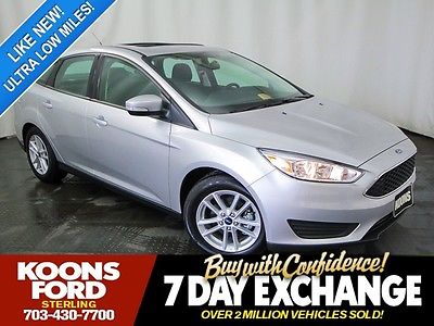 Ford : Focus SE Like New, Clean Carfax, Power Moon Roof, Ready to Go